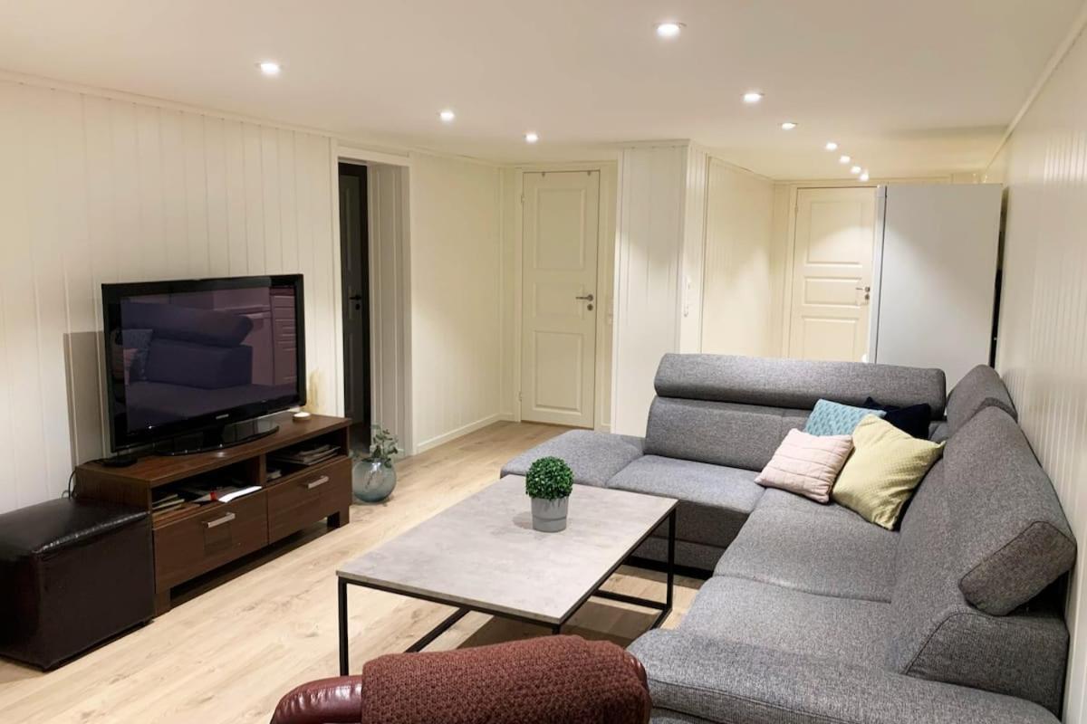 Newly Renovated Basement Apartment Сарпсборг Екстериор снимка